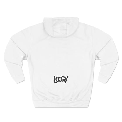 Three-Panel Fleece Hoodie