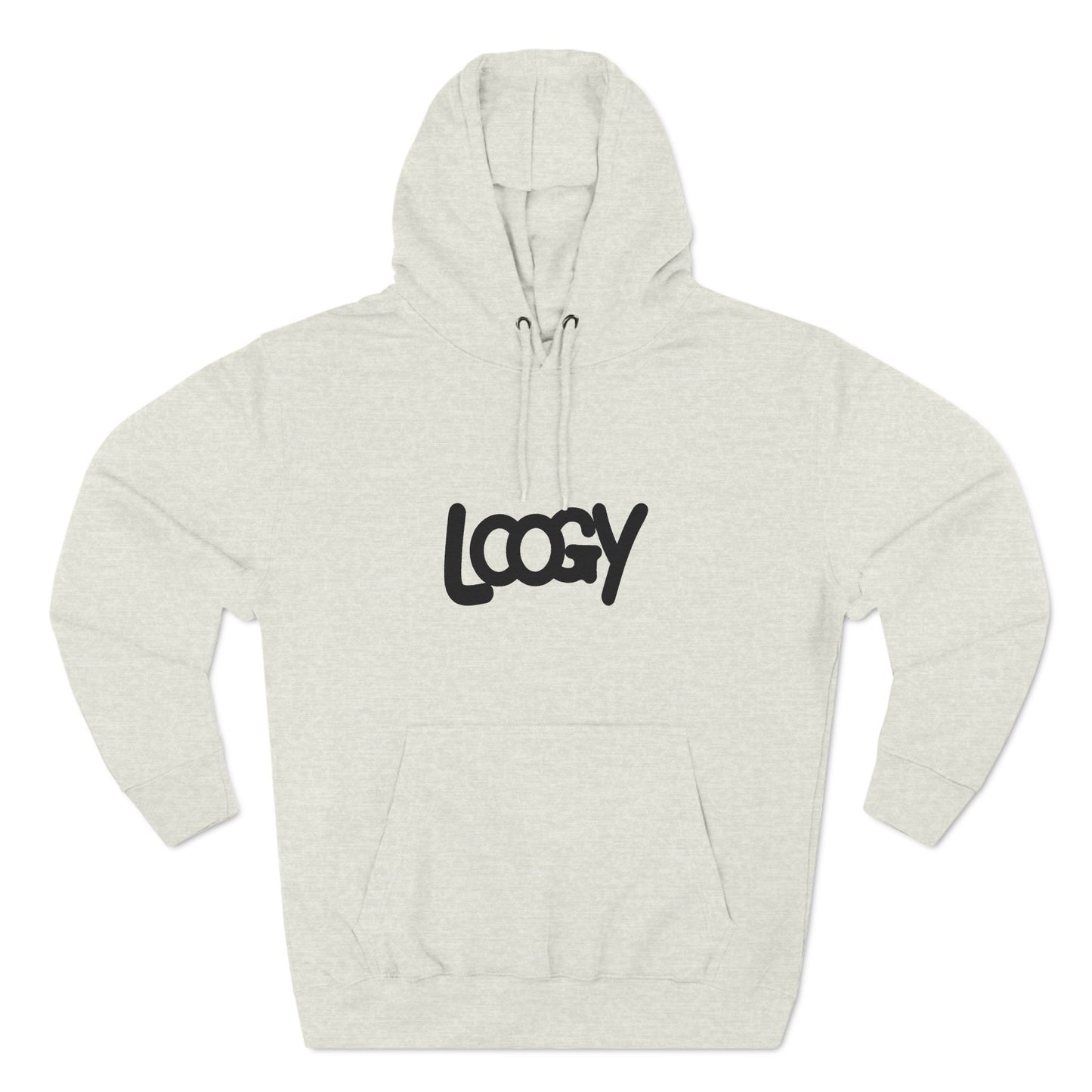 Three-Panel Fleece Hoodie