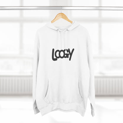 Three-Panel Fleece Hoodie